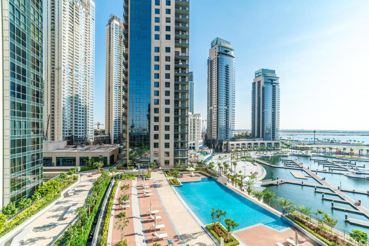 Lux Bnb Dubai Creek Residences Harbour Views Экстерьер фото